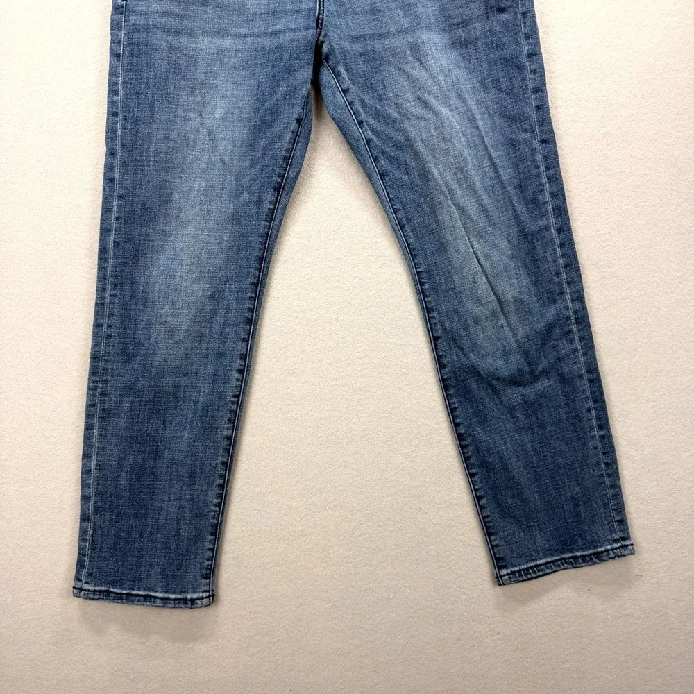 Liverpool Jeans Mens 36x30 Blue Denim‎ Pants Casual Modern Straight Workwear